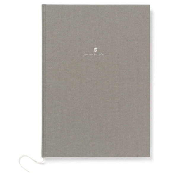 Graf von Faber-Castell, Notebook, With Cloth Binding, A4, Grey-1