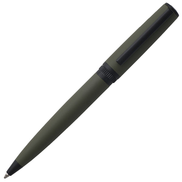 HUGO BOSS, Ballpoint Pen, Gear, Dark Green-1