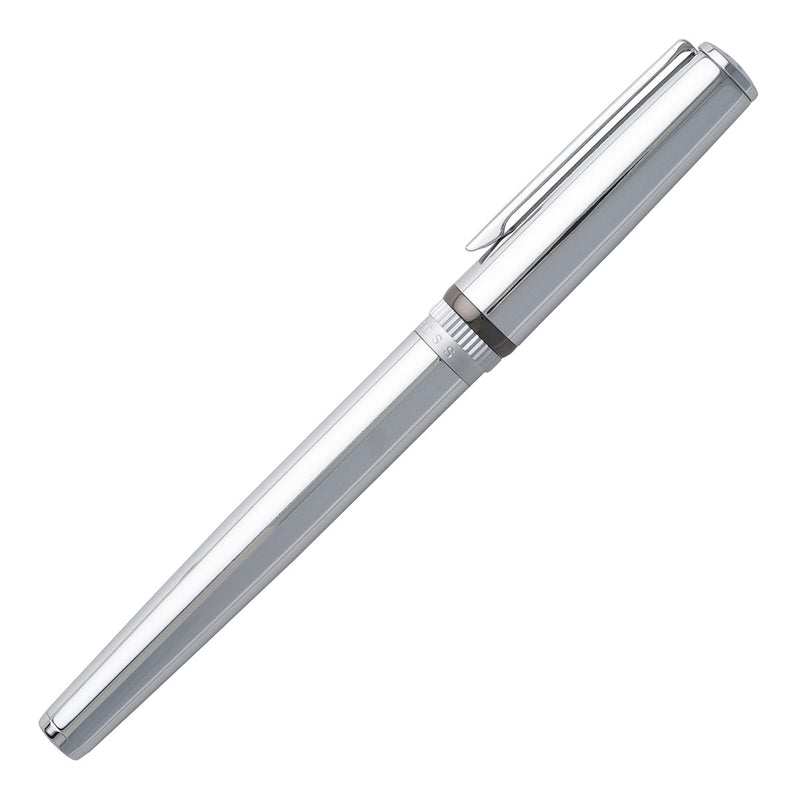 HUGO BOSS, Fountain Pen, Gear, Silver-4