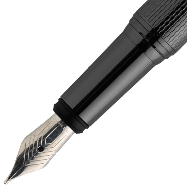 HUGO BOSS, Fountain Pen, Dual, Dark Grey-2