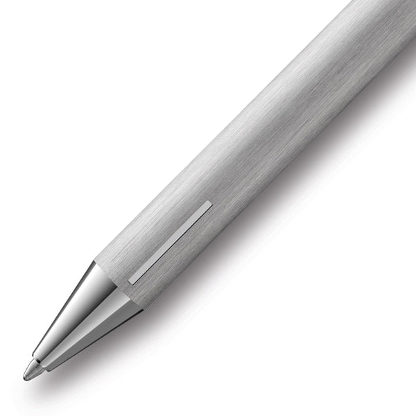 Lamy, Ballpoint Pen, Econ, Brushed, Silver-2