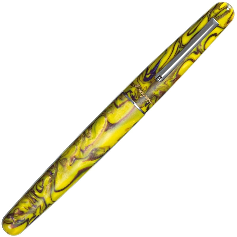 Montegrappa, Fountain Pen, Elmo 01, Fantasy Bloom Iris Yellow-5