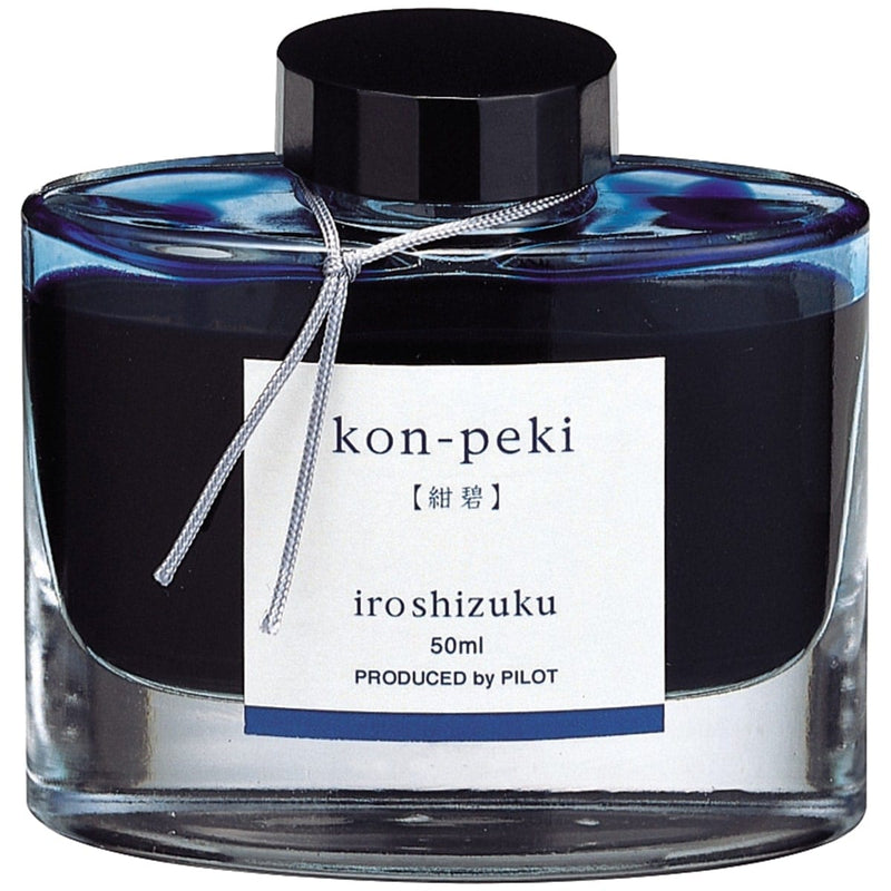 Pilot, Ink Bottle, Iroshizuku 50 ml, Kon-Peki-1