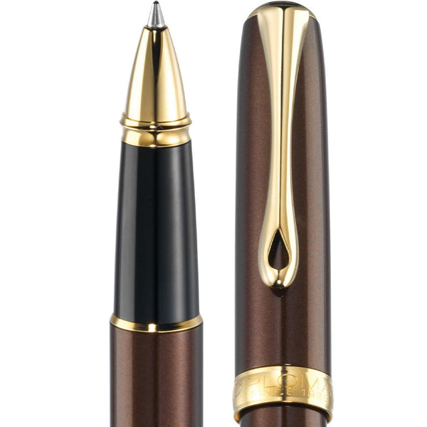 Diplomat, Rollerball Pen, Excellence A2, Gold Plated, Marrakesh-2