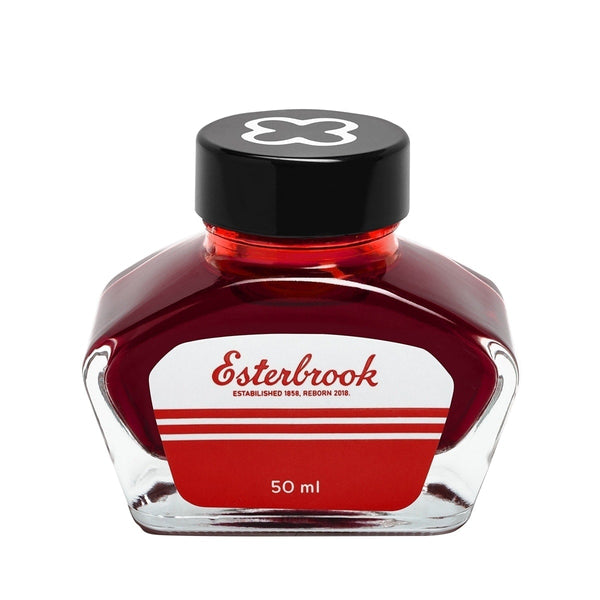 Esterbrook, Ink Bottles, 50 Ml, Scarlet-1