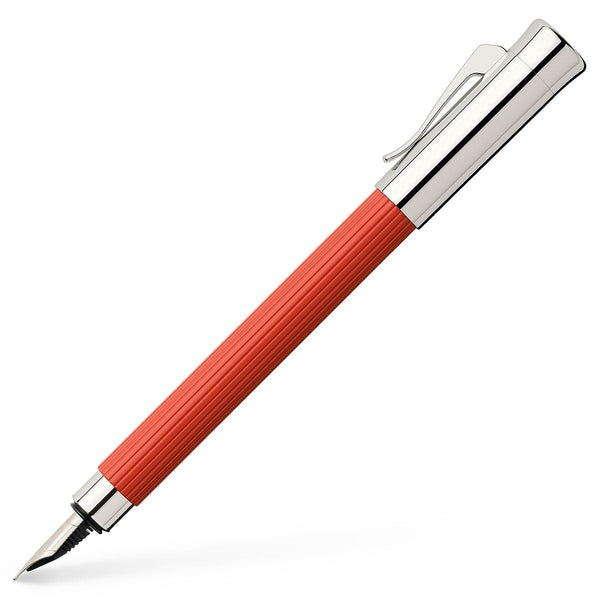 Graf von Faber-Castell, Fountain Pen Tamitio, Incl. Converter Incl. Gift Wrapping, India Red-1