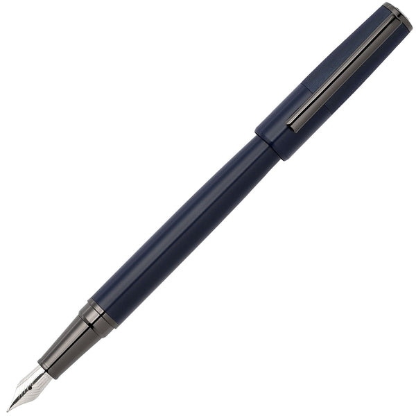 HUGO BOSS, Fountain Pen Gear Minimal, All Navy-1