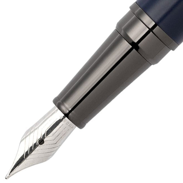 HUGO BOSS, Fountain Pen Gear Minimal, All Navy-2