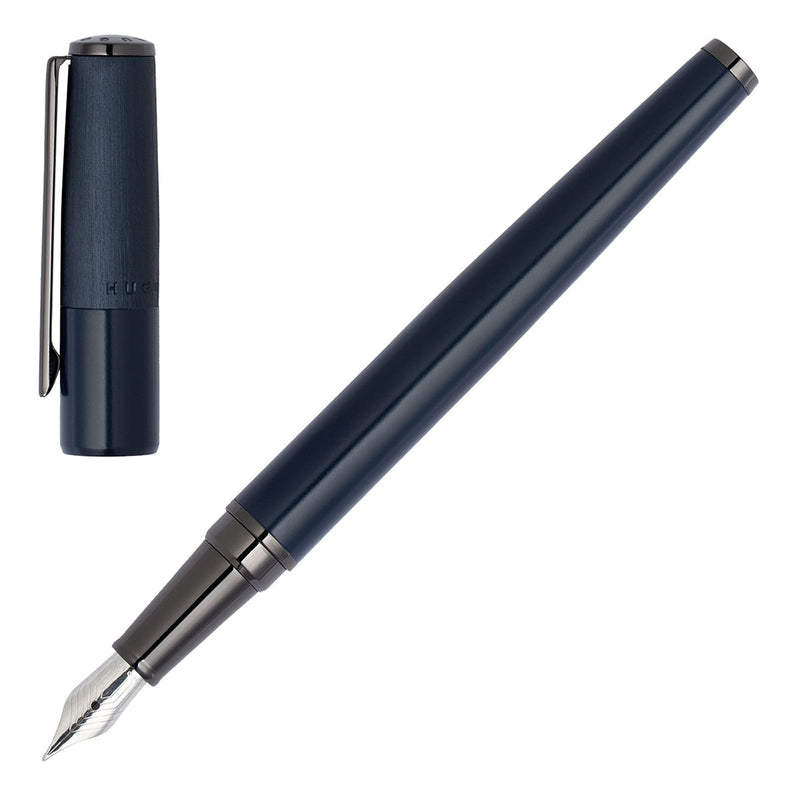 HUGO BOSS, Fountain Pen Gear Minimal, All Navy-6