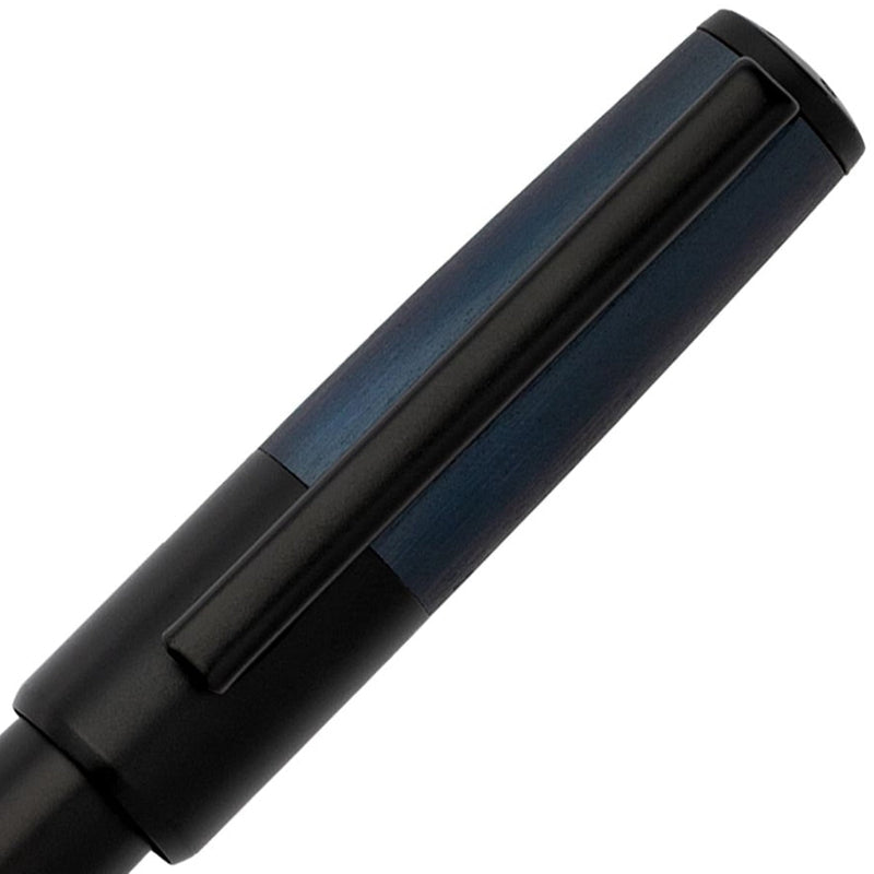 HUGO BOSS, Fountain Pen Gear Minimal, Black & Navy-3