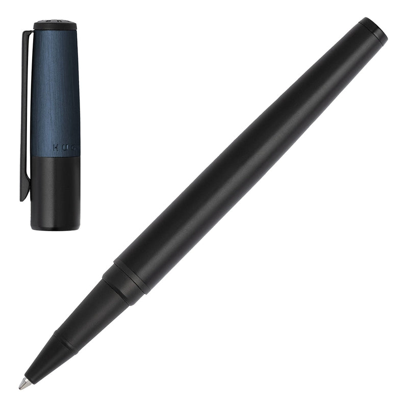 HUGO BOSS, Rollerball Pen Gear Minimal, Black & Navy-5