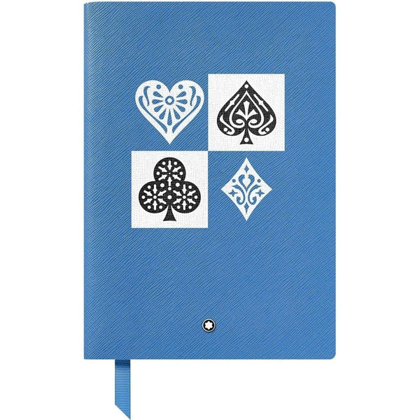 Montblanc, Notebook Special Ed. In 80 Days Around The World, #146 A5 Cover made of Calfskin with print, Blue-1