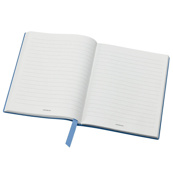 Montblanc, Notebook Special Ed. In 80 Days Around The World, #146 A5 Cover made of Calfskin with print, Blue-2