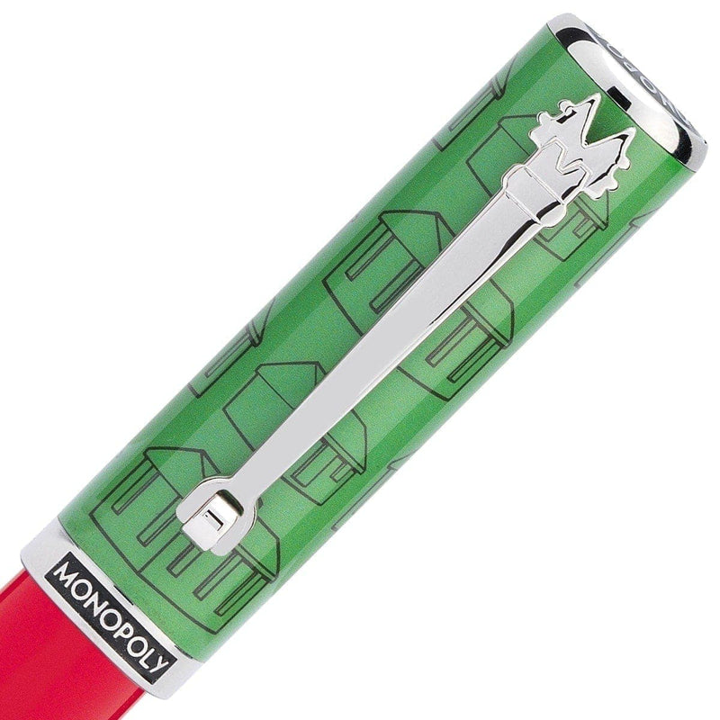 Montegrappa, Fountain Pen Monopoly Players' Collection Landlord, Red Green-3