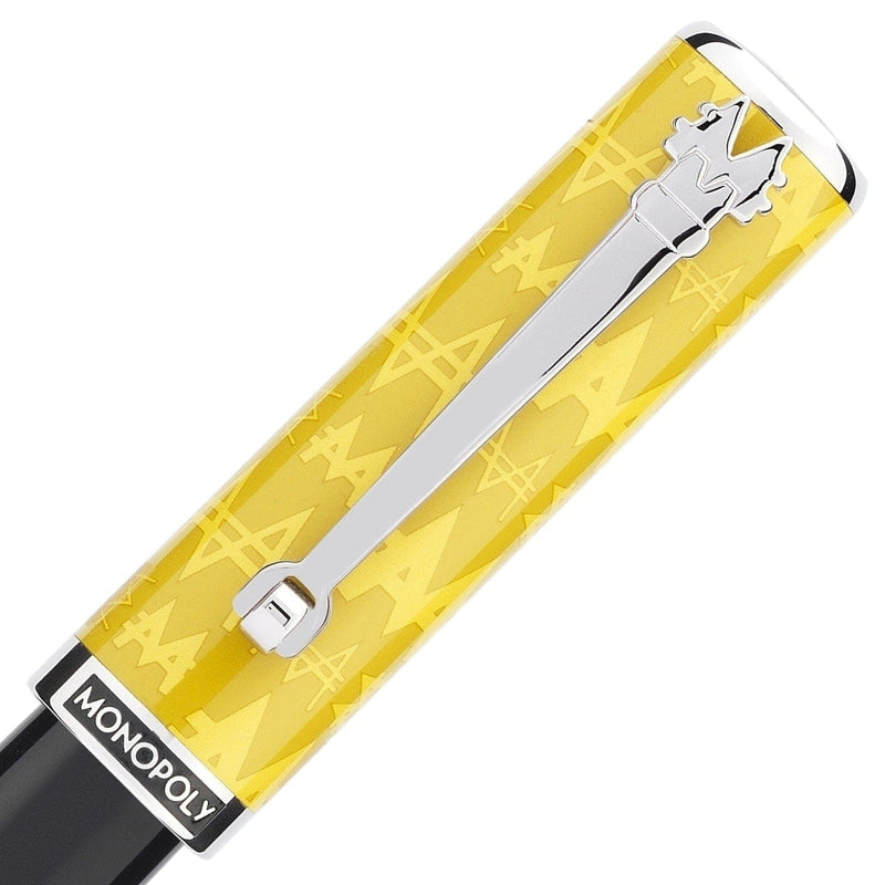 Montegrappa, Fountain Pen Monopoly Players' Collection Tycoon, Black Yellow-3
