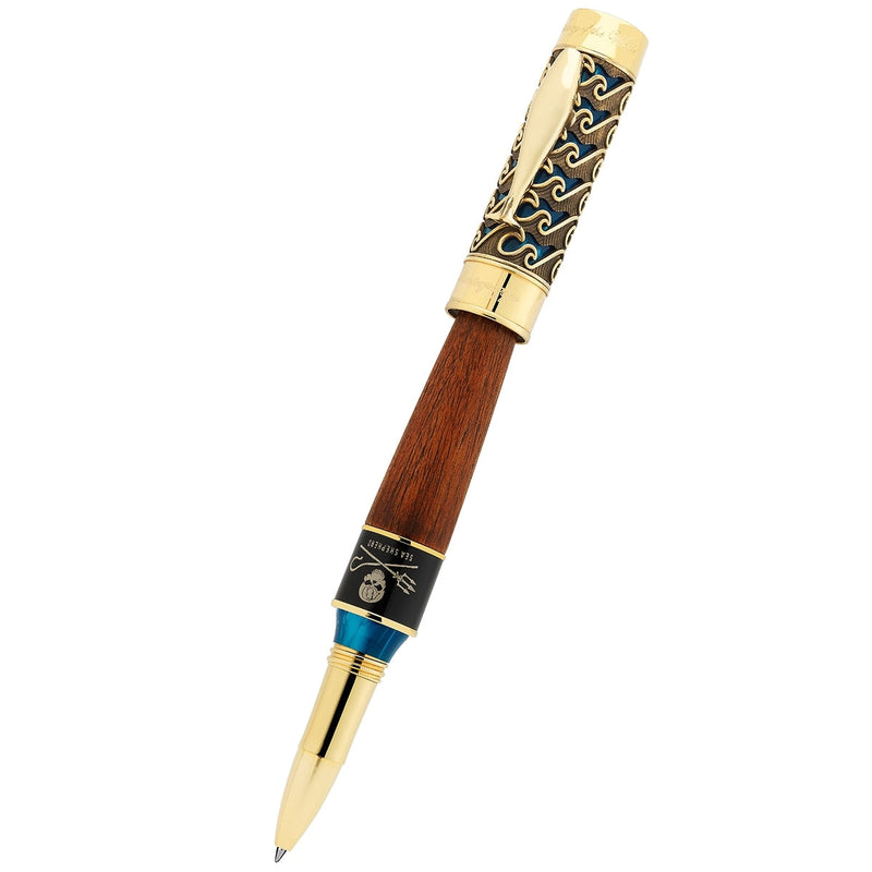 Montegrappa, Rollerball Pen Sea Sheperd Victory of the Whale, Brown-7
